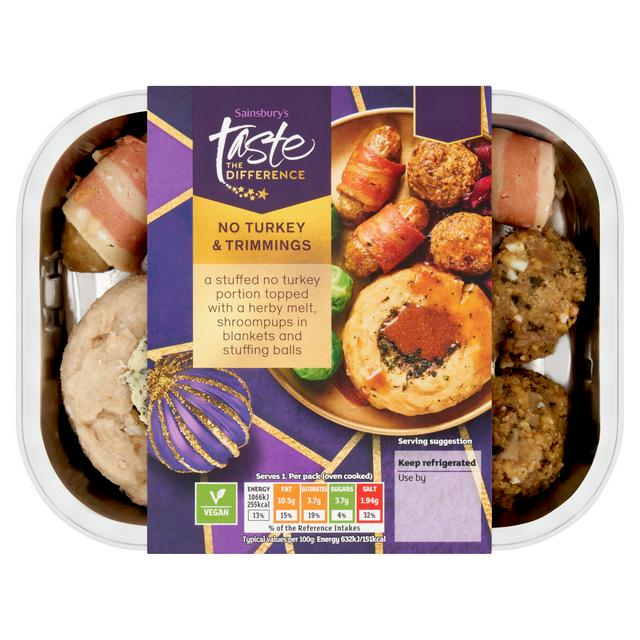 Sainsbury's No Turkey & Trimmings, Taste the Difference 215g