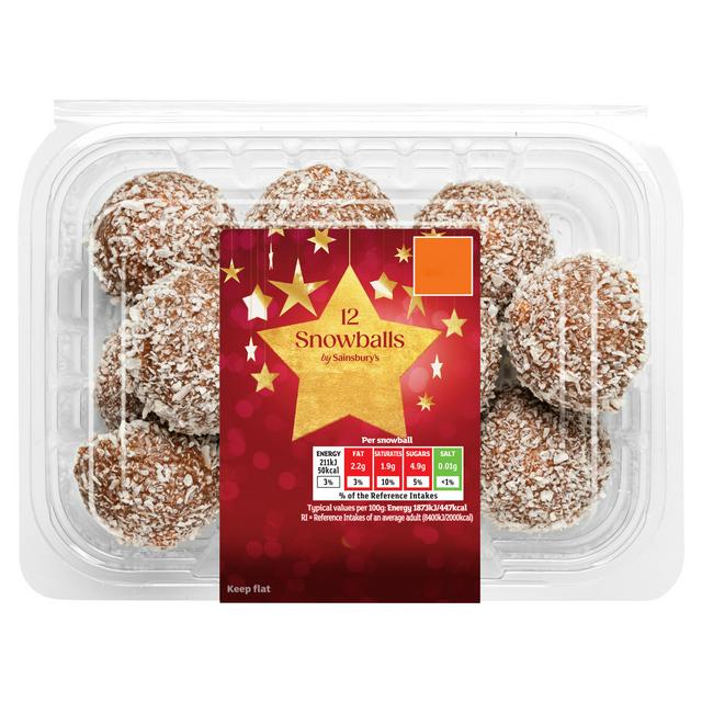Sainsbury's Snowballs x12 135g