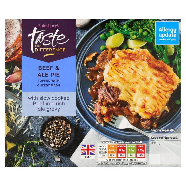 Sainsbury's Beef & Ale Pie, Limited Edition, Taste the Difference 380g