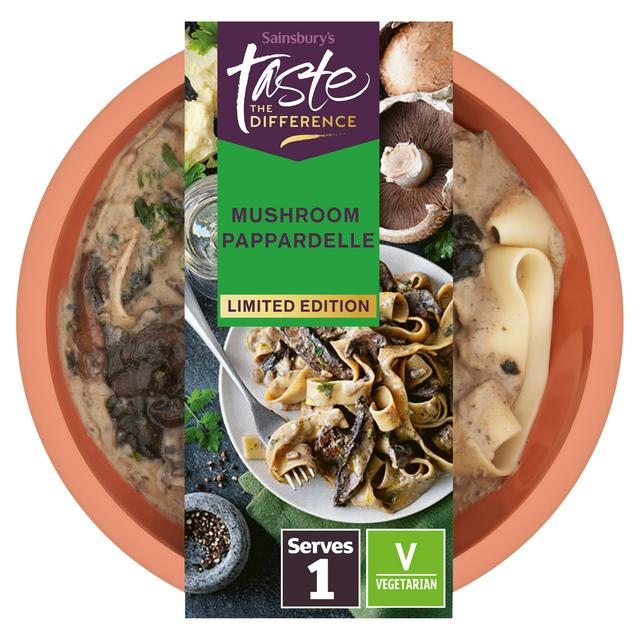 Sainsbury's Mushroom Pappardelle, Taste the Difference 400g