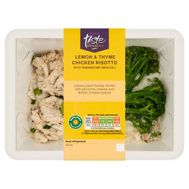 Sainsbury's Lemon & Thyme Chicken Risotto, Taste the Difference 385g