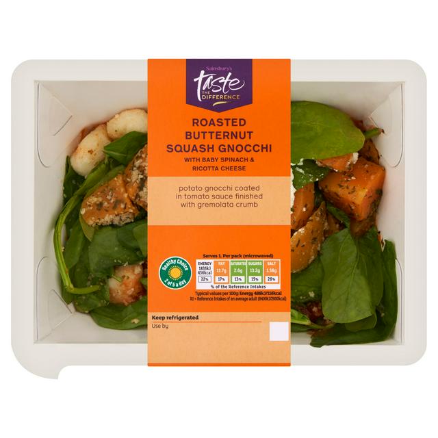 Sainsbury's Roasted Butternut Squash Gnocchi, Taste the Difference 400g