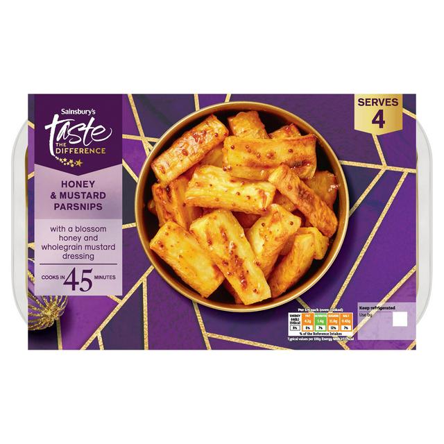 Sainsbury's Honey & Mustard Buttered Parsnips, Taste the Difference 600g