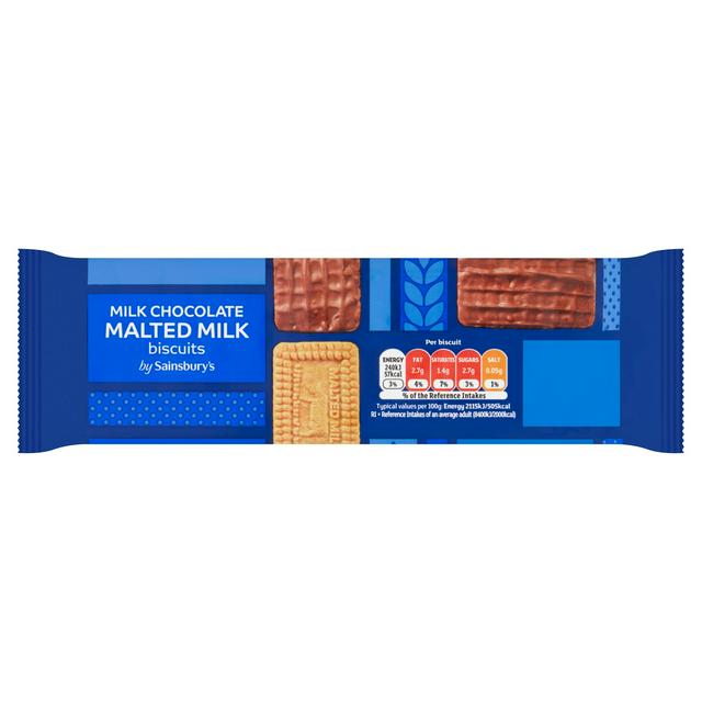 Sainsbury's Chocolate Malted Milks 250g