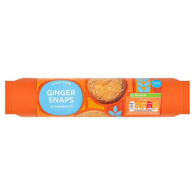 Sainsbury's Lighter Ginger Snaps 250g