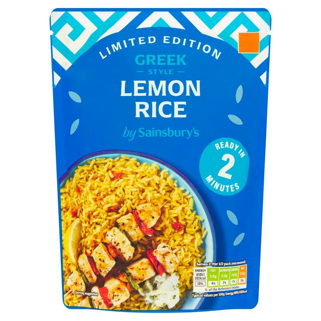 Sainsbury's Greek Style Lemon Rice, Limited Edition 250g