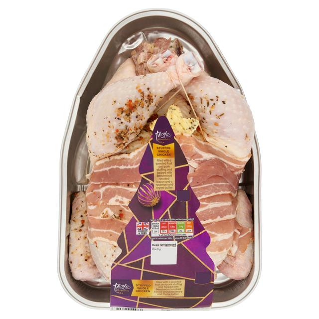 Sainsbury's Jewelled Xmas Stuffed Whole Chicken, Taste the Difference 2360g