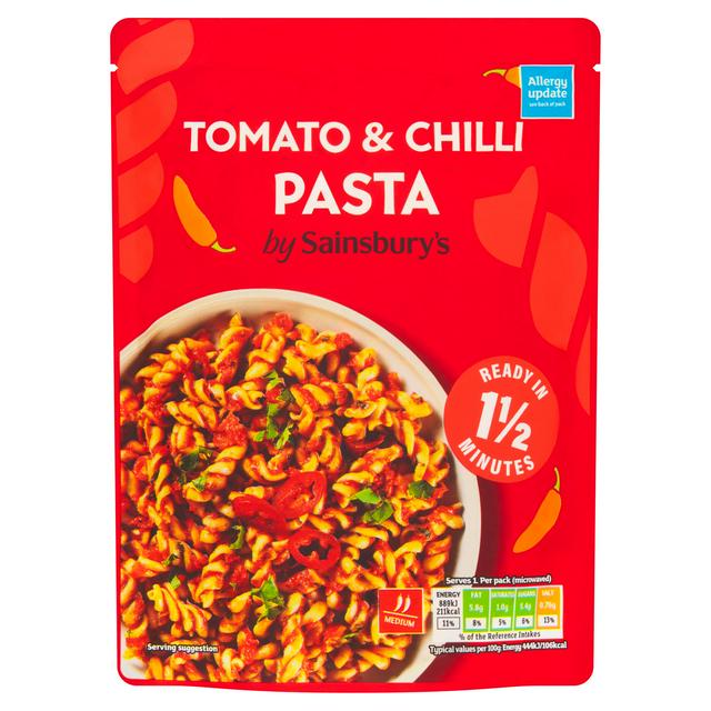 Sainsbury's Tomato & Chilli Pasta 200g