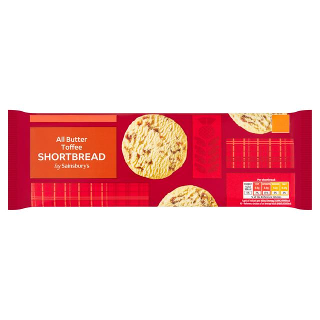 Sainsbury's All Butter Toffee Shortbread 175g