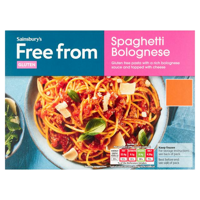 Sainsbury's Free From Spaghetti Bolognese 300g