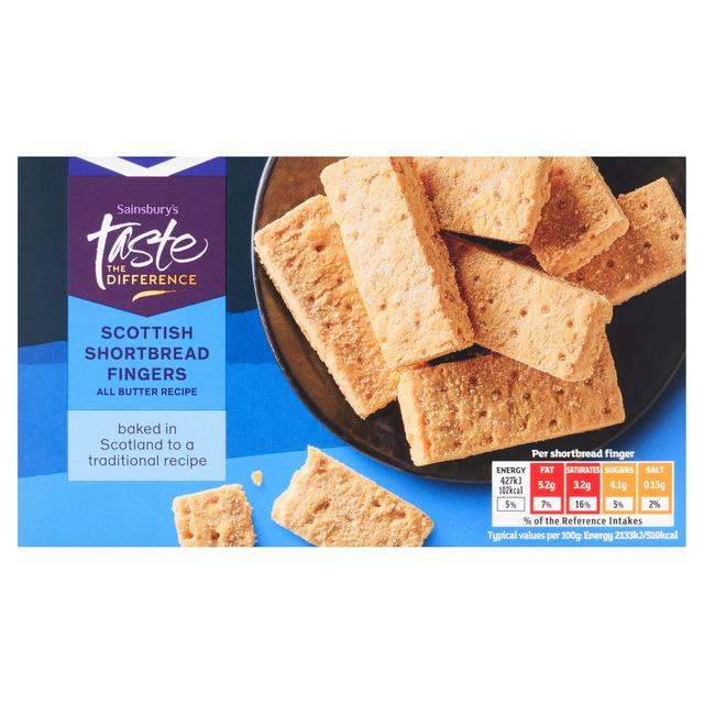 Sainsbury's Scottish Shortbread Fingers, Taste the Difference 160g