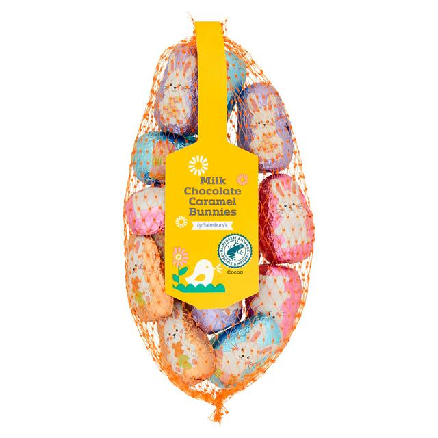 Sainsbury's 75g Caramel Chocolate Bunnies Net