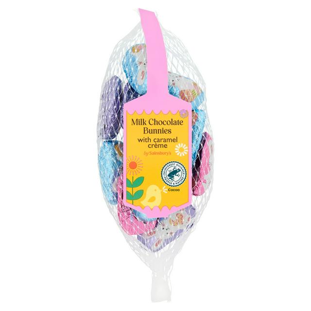 Sainsbury's Milk Chocolate Caramel Bunnies 75g