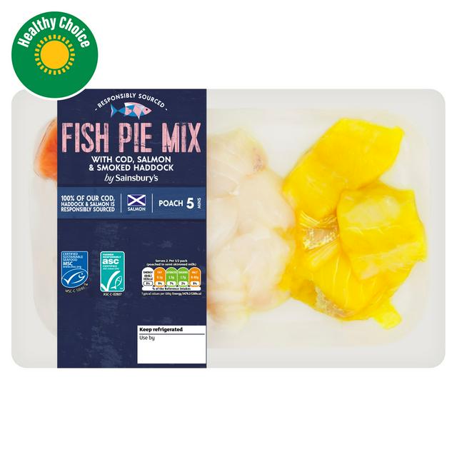 Sainsbury's Fish Pie Mix 300g