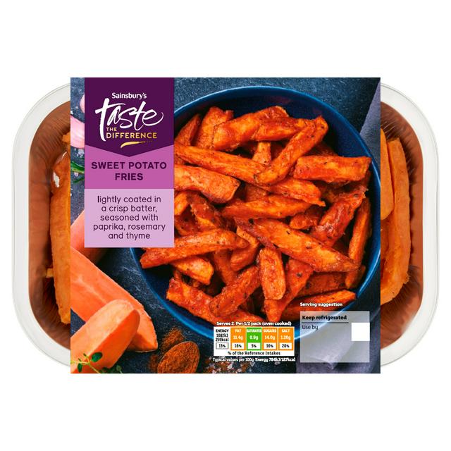 Sainsbury's Sweet Potato Fries, Taste the Difference 300g