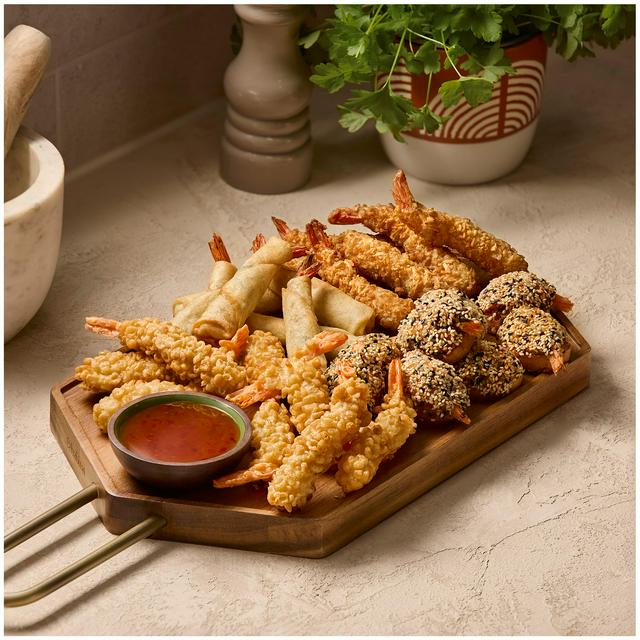 Sainsbury's King Prawn Appetiser Selection, Taste the Difference x28 566g