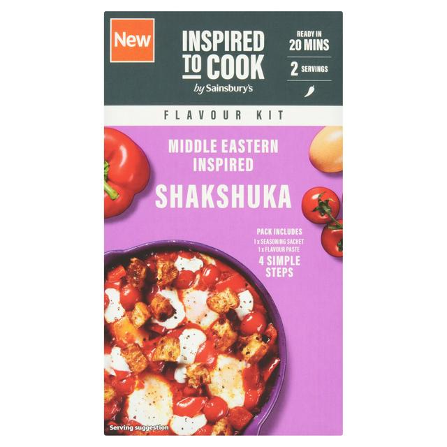Sainsbury's Inspired to Cook Middle Eastern Inspired Shakshuka Flavour Kit 70g