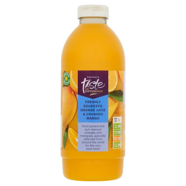 Sainsbury's Freshly Squeezed Orange & Mango, Taste the Difference