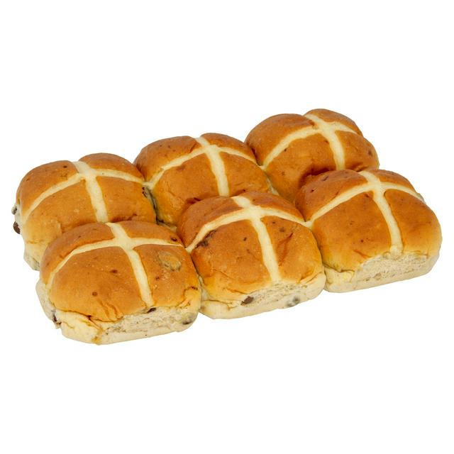 Sainsbury's Hot Cross Buns x6