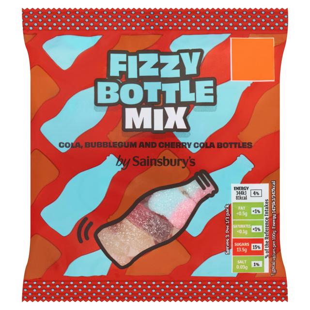 Sainsbury's Fizzy Bottle Mix 70g