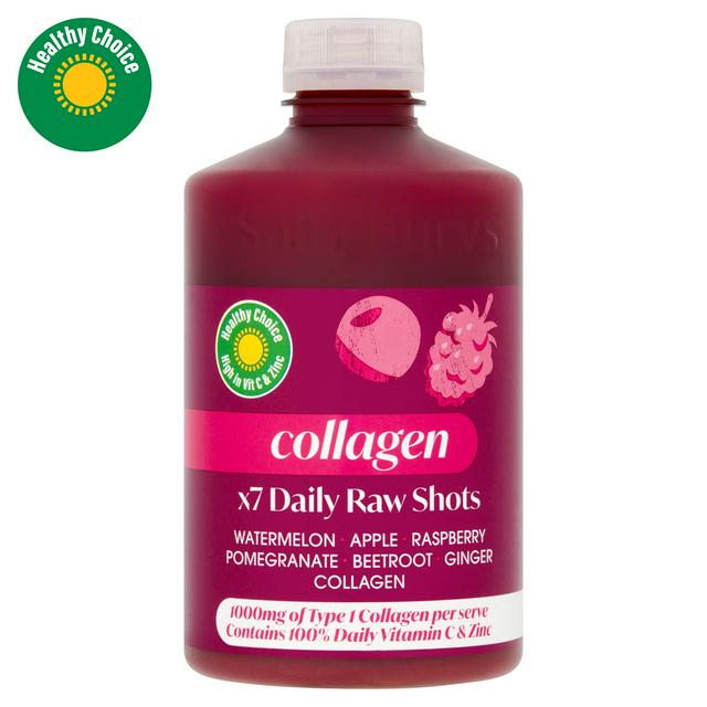 Sainsbury's 7 Collagen Daily Raw Shots 420ml