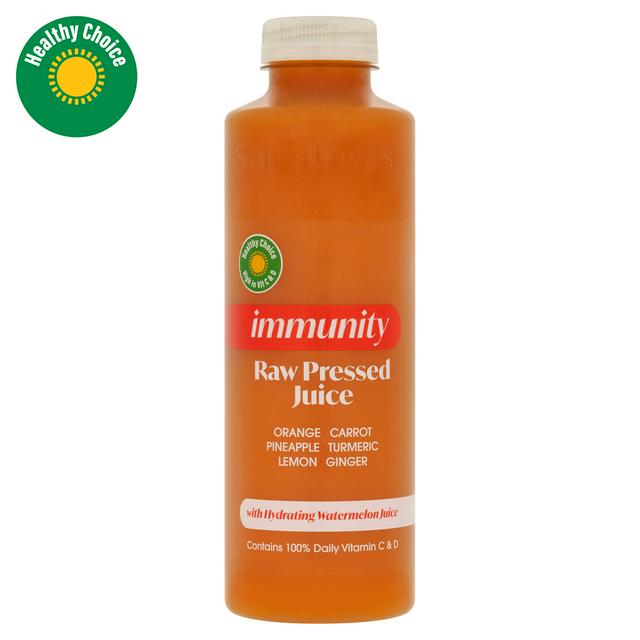 Sainsbury's Immunity Raw Pressed Juice 600ml