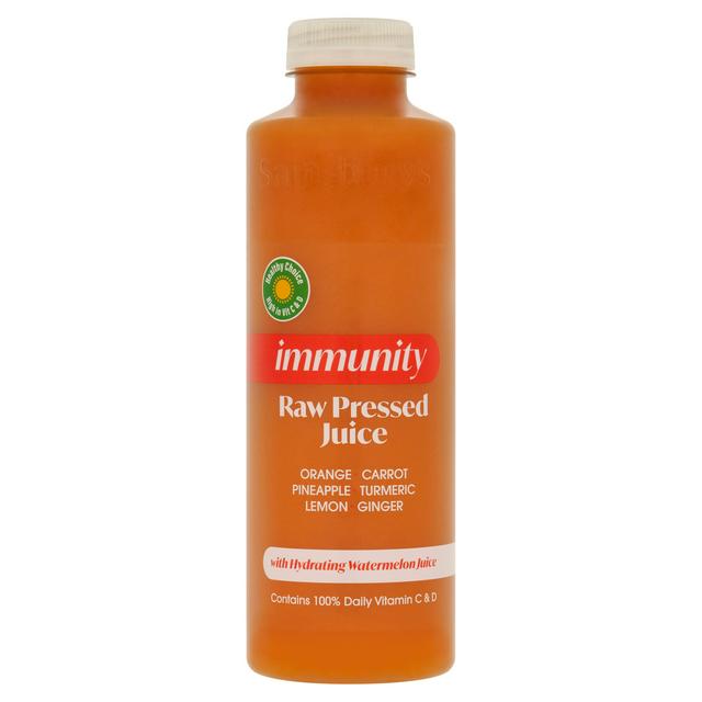 Sainsbury's Immunity Raw Pressed Juice 600ml
