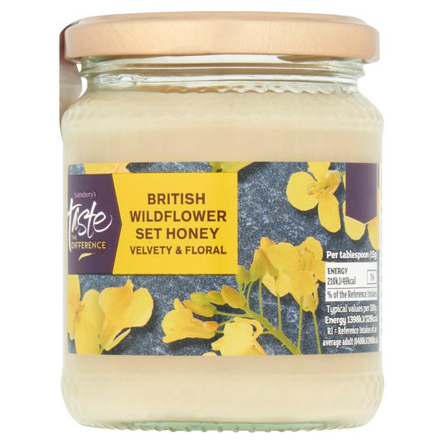 Sainsbury's British Wildflower Set Honey, Taste the Difference 340g