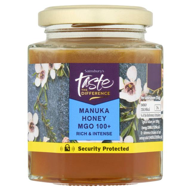 Sainsbury's MGO 100+ Manuka Honey, Taste the Difference 225g