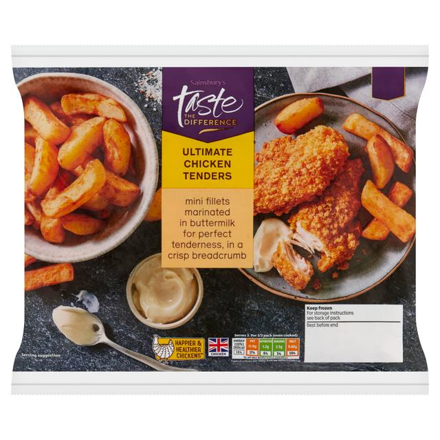 Sainsbury's Buttermilk Chicken Tenders, Taste the Difference 450g