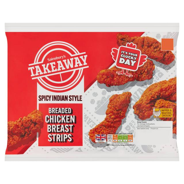 Sainsbury's Spiced Chicken Breast Strips 400g