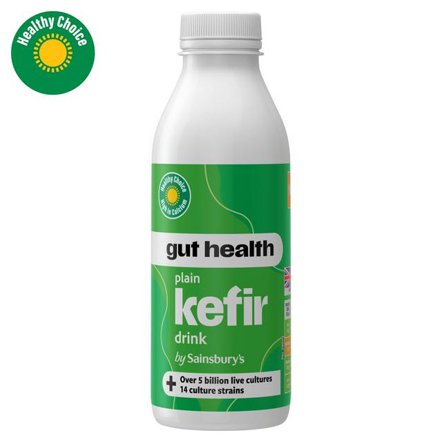 Sainsbury's Kefir Plain Drinking Yogurt 500ml