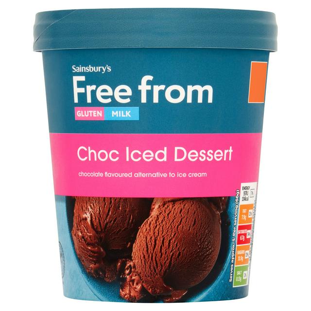 Sainsbury's Free From Choc Iced Dessert 330g