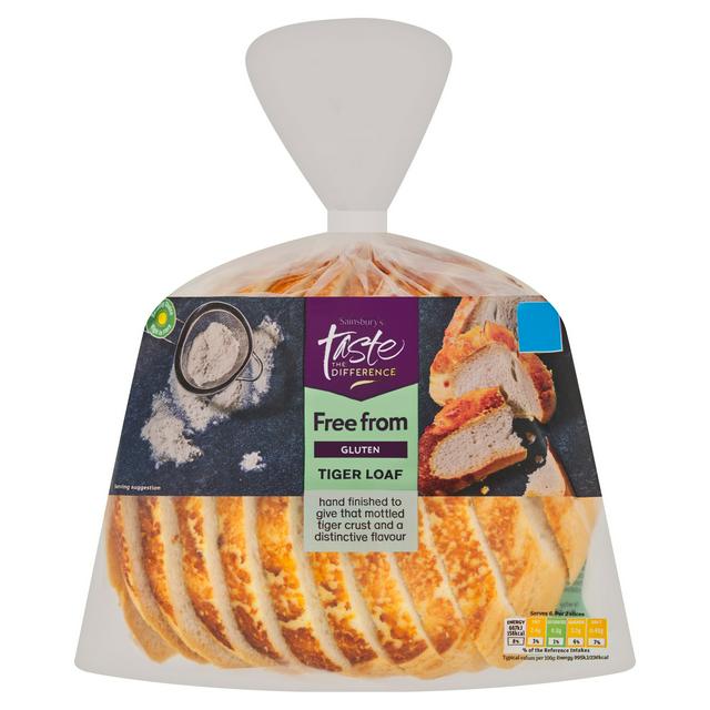 Sainsbury's Free From Gluten Tiger Loaf, Taste the Difference 400g