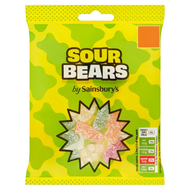 Sainsbury's Sour Bears 70g