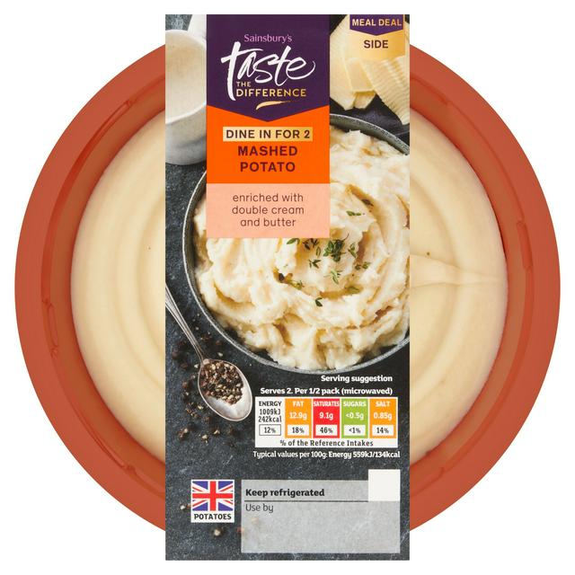 Sainsbury's Mashed Potato, Taste the Difference 400g