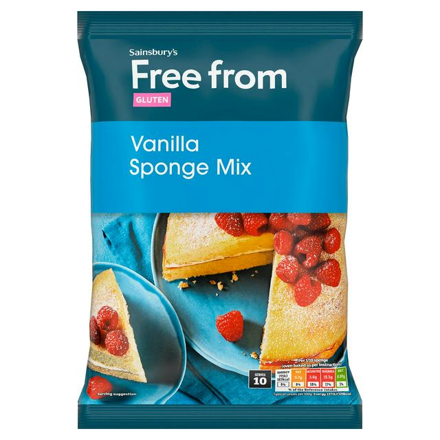 Sainsbury's Ff Vanilla Sponge Cake Mix 350g