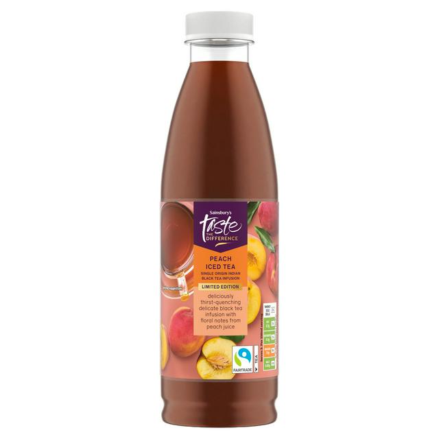 Sainsbury's 750ml Peach Iced Tea, Taste the Difference, Limited Edition