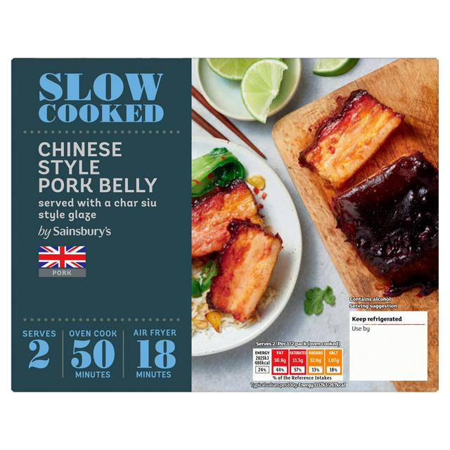 Sainsbury's Slow Cooked Chinese Style Pork Belly 440g