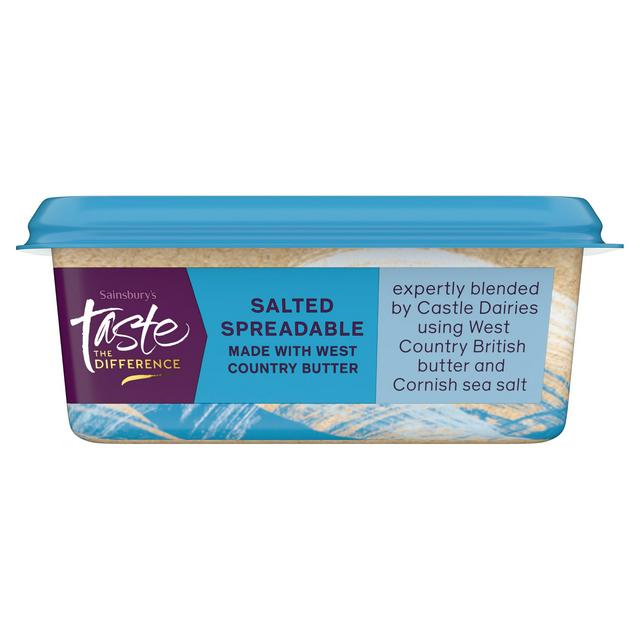 Sainsbury's Salted Spreadable, Taste the Difference 250g
