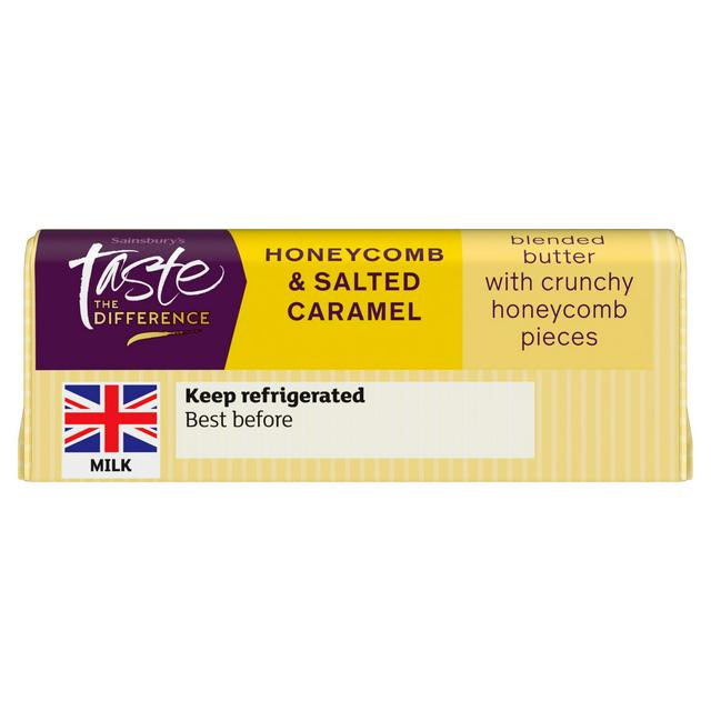 Sainsbury's Honeycomb & Salted Caramel Butter, Taste the Difference 90g