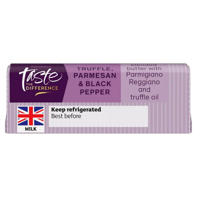 Sainsbury's Truffle, Parmesan & Black Pepper Butter, Taste the Difference 90g