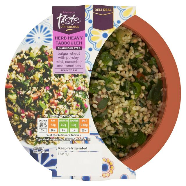 Sainsbury's Herb Heavy Tabbouleh, Taste the Difference 220g