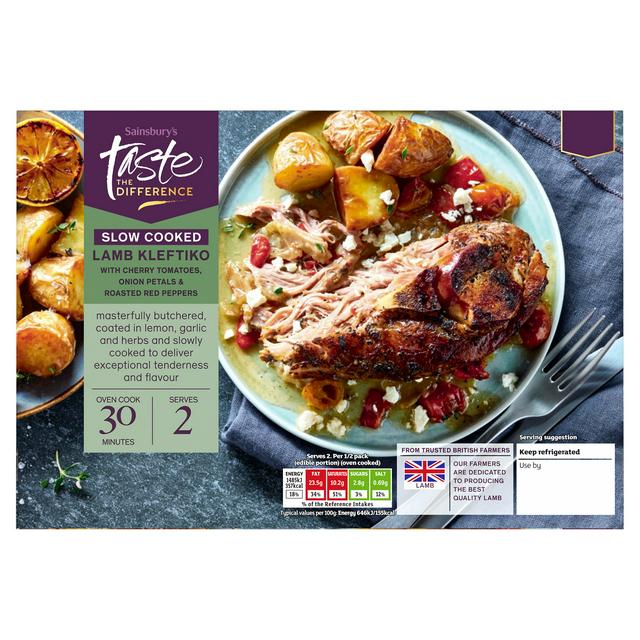 Sainsbury's Slow Cooked Lamb Kleftiko, Taste the Difference 620g