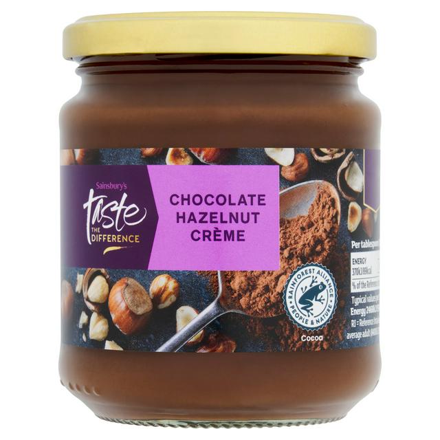 Sainsbury's Chocolate Hazelnut Creme, Taste the Difference 300g