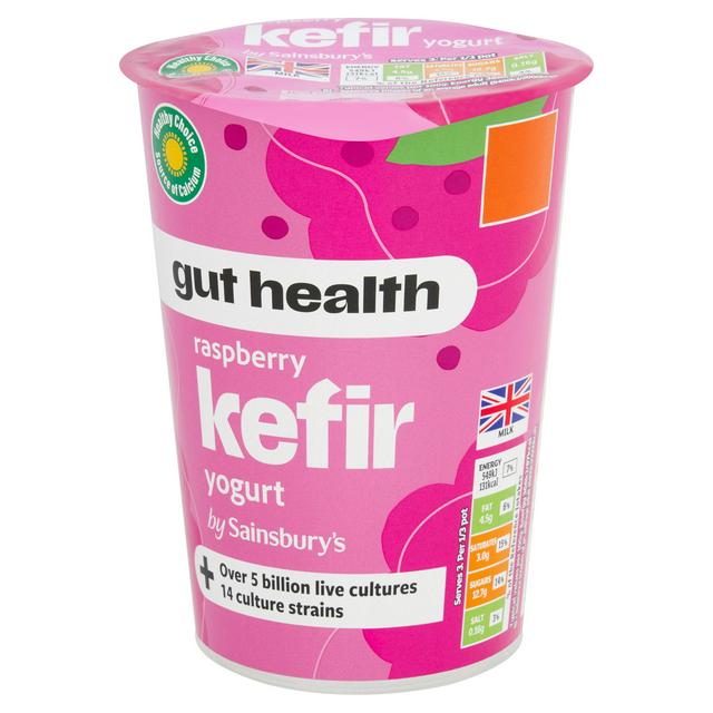 Sainsburys Kefir Raspberry Yogurt 450g
