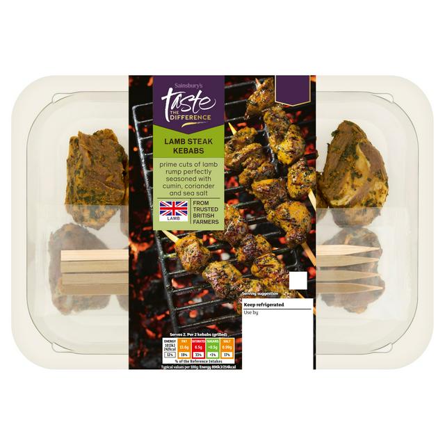 Sainsbury's Lamb Steak Kebab, Taste The Difference 315g