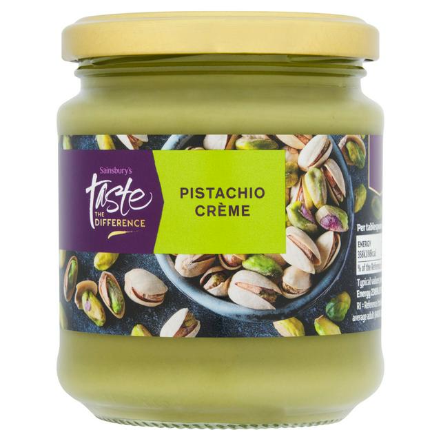 Sainsbury's Pistachio Creme, Taste the Difference 300g