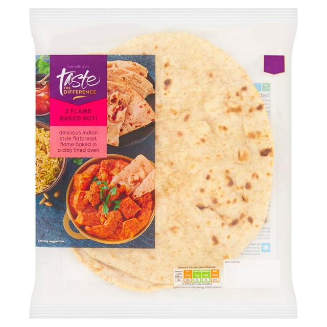 Sainsbury's Roti, Taste the Difference x2 90g