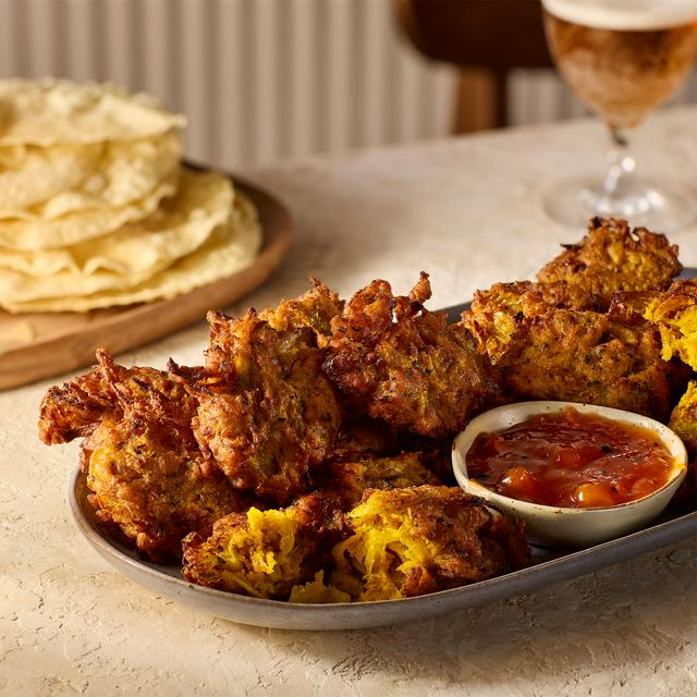 Sainsbury's Onion Bhaji, Taste the Difference 640g
